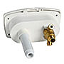 New Edge shower box white PVC hose 2.5 m Rear shower outlet