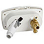 New Edge shower box white PVC hose 2.5 m Rear shower outlet