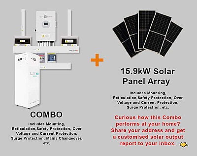 12.0 kW SUNSYNK 3-Phase Hybrid - FREEDOM WON Combo, c/w 30.0 kWh Lithium Battery 12.0 kW SUNSYNK 3-Phase Hybrid - FREEDOM WON Combo, c/w 30.0 kWh Lithium Battery