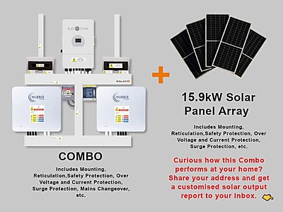 12.0 kW SUNSYNK 3-Phase Hybrid - HUBBLE Combo, c/w 2x 10.0 kWh Lithium Batteries 12.0 kW SUNSYNK 3-Phase Hybrid - HUBBLE Combo, c/w 2x 10.0 kWh Lithium Batteries