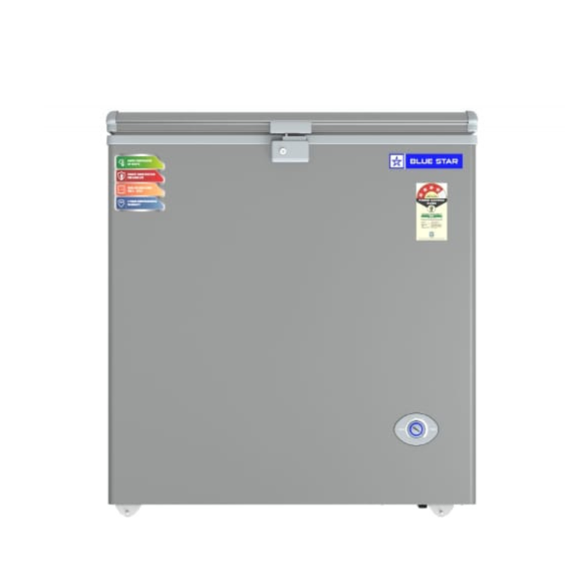 Front look of Blue Star Hard Top Deep freezer-CF4-180NPYW-SL