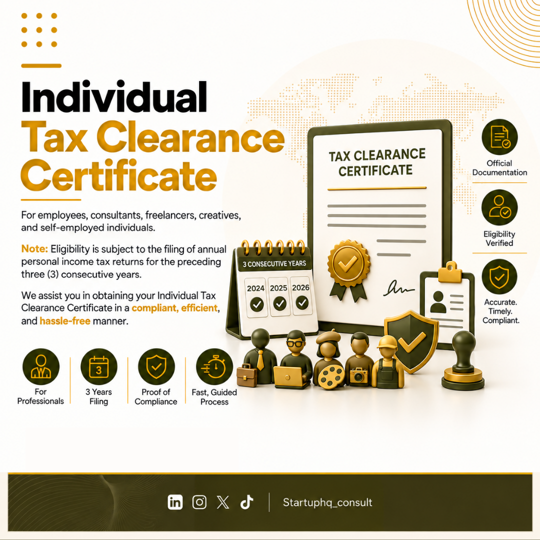 Individual Tax Clearance Certificate