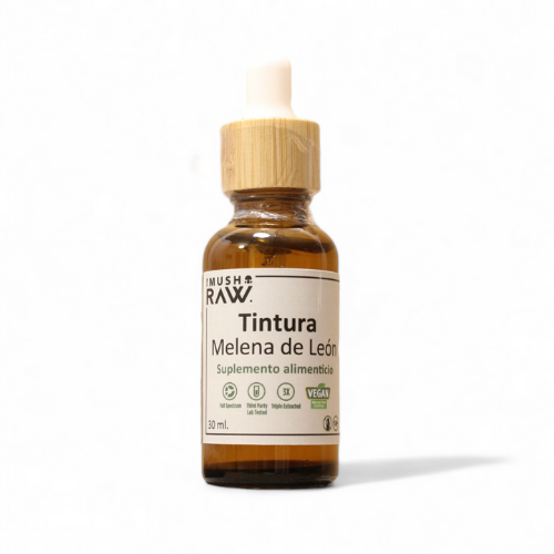 The Canna Raw Tintura Melena de León suplemento alimenticio