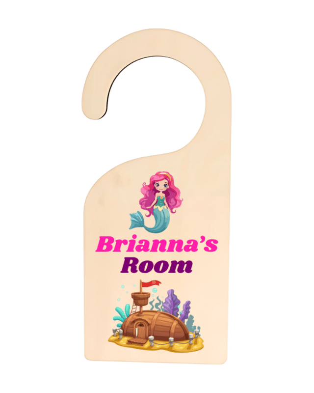 Personalized Bedroom Door Hanger