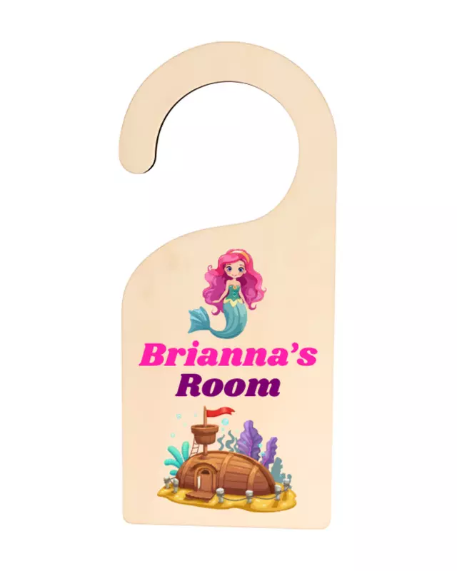 Personalized Bedroom Door Hanger