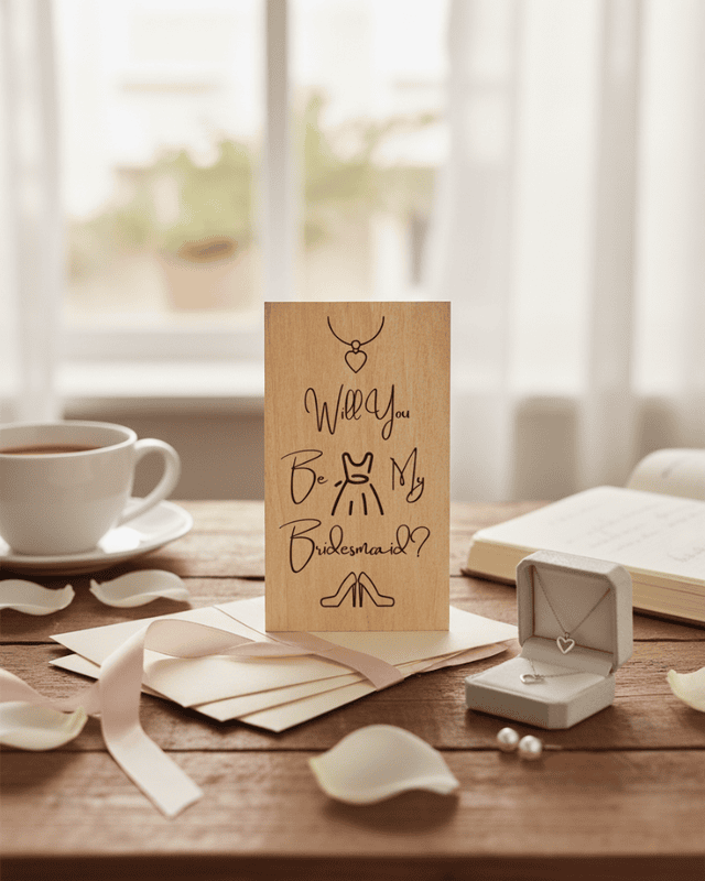 Bride's Side Proposal Cards