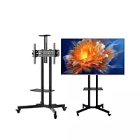 Roller TV Stand Display Up to 65" MODEL YD1500 | BRACKETS