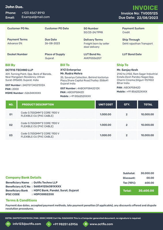 Invoice Template-10