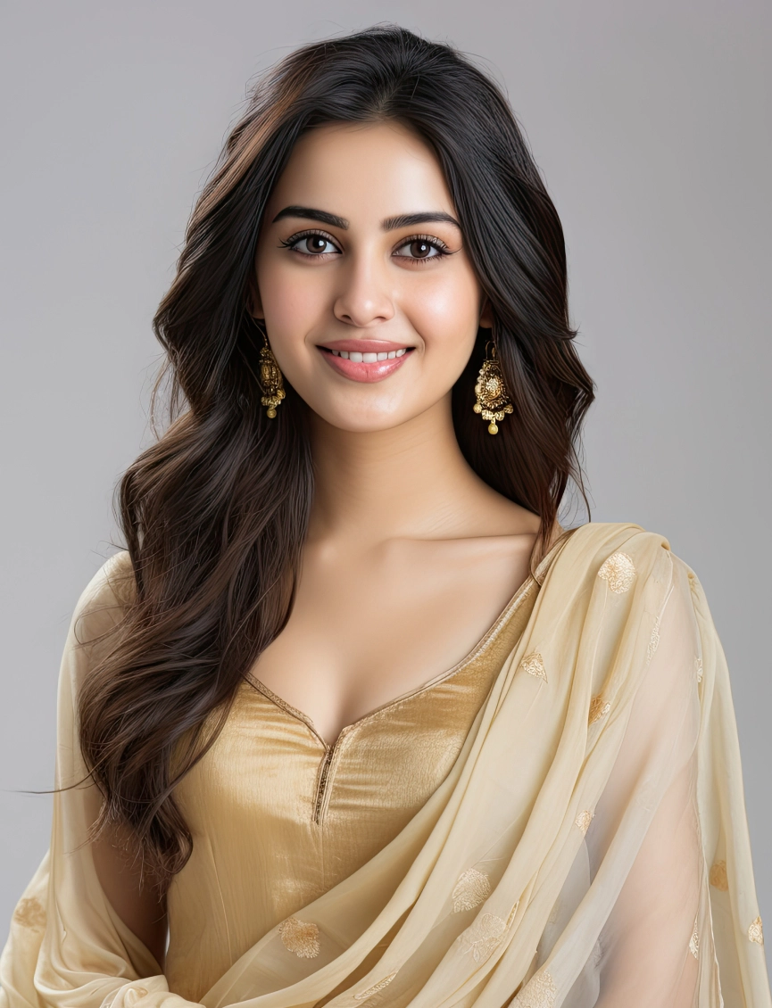 Yellow Chudidhar