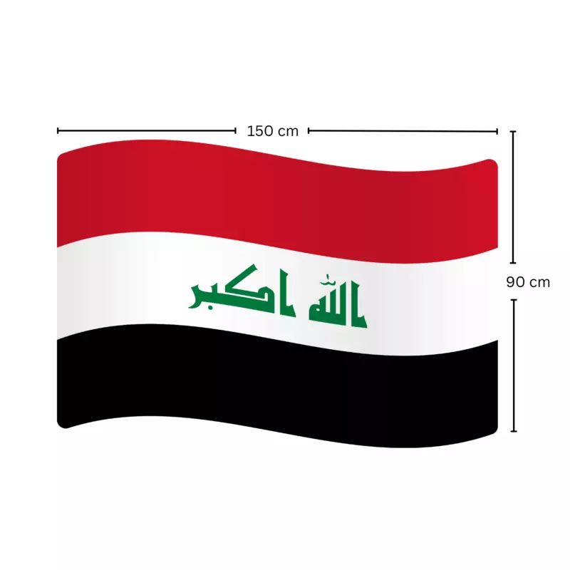 IRAQ Flag 90CM*150CM