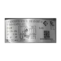 Motor Minisplit, Evaporador Mirage 3Ton, 220V 60W, 0.46A, 4 Polos, Capacitor 3.0Uf 450V, Rotacion Izquierda, Mod. Fn60W (Yy060-954P02-023), Avsolut X 36 - 1501212003 (YY060-954P02-023 1501212003)
