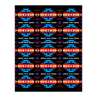 Blanket 1 Ply Queen El-Toro Black/Purple [1501]