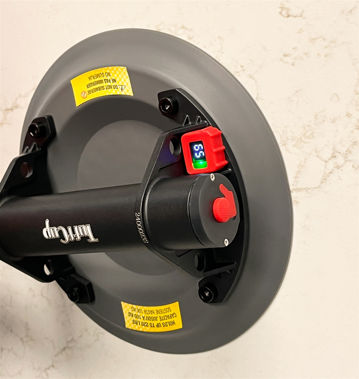 Weha TuffCup Battery Powered Vacuum Cup - 8"