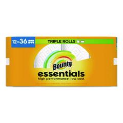 Essentials Kitchen RL Paper Towels, 2-Ply, 5.9 x 11, White, 162 Sheets/Triple Roll, 12 RL