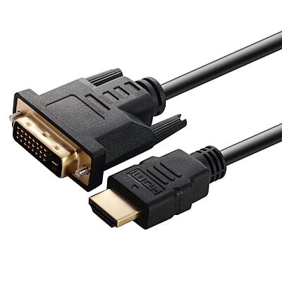 Male HDMI to Male DVI-D Cable Male HDMI to Male DVI-D Cable