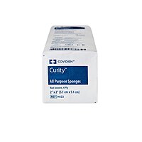 Curity™ Nonwoven Sponge 2″ × 2″ 4-Ply Non-Sterile