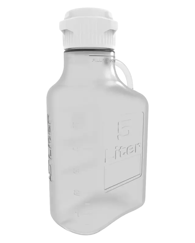 EZclear 5 L PC Space Saving Carboy 83 mm (83B) VersaCap 1/EA