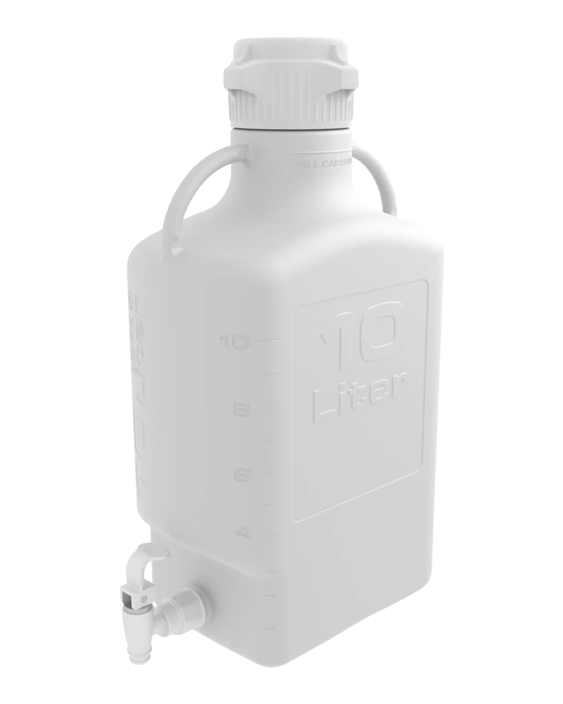EZGrip® 10L HDPE with Spigot 83B VersaCap 1/EA