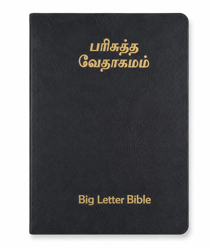 Bible Big Letter Special Open Gilt Black