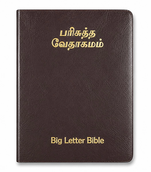 Bible Big Letter Special Open Gilt Brown