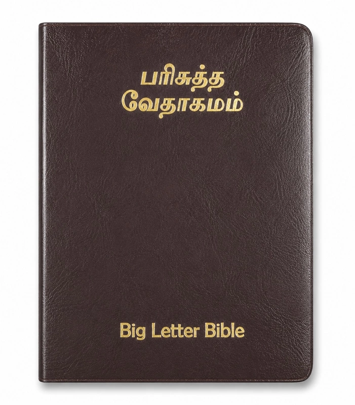 Bible Big Letter Brown Index