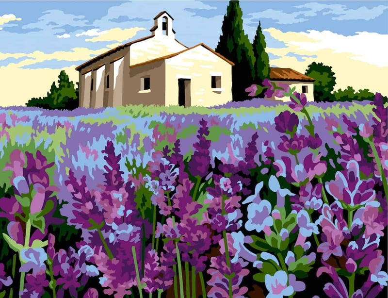 Il Casolare nel campo di lavanda