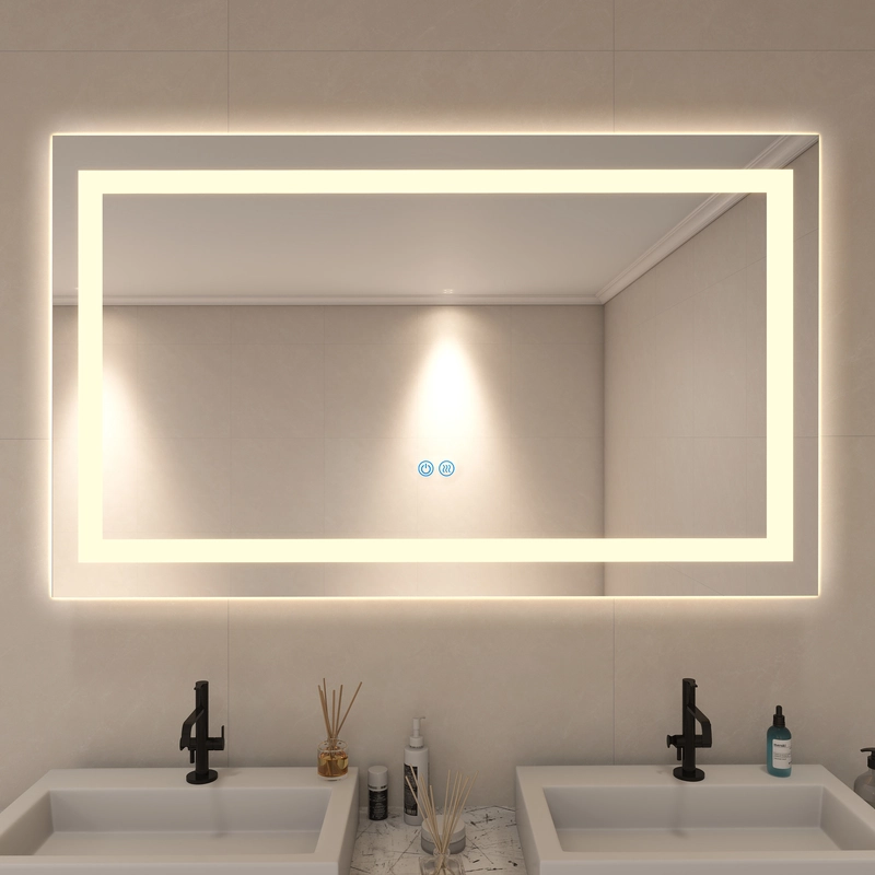 Wall mirror - LED bathroom mirror (36*60 INCH)