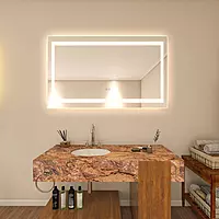 Wall mirror - LED bathroom mirror (36*60 INCH)
