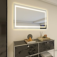 Wall mirror - LED bathroom mirror (36*60 INCH)
