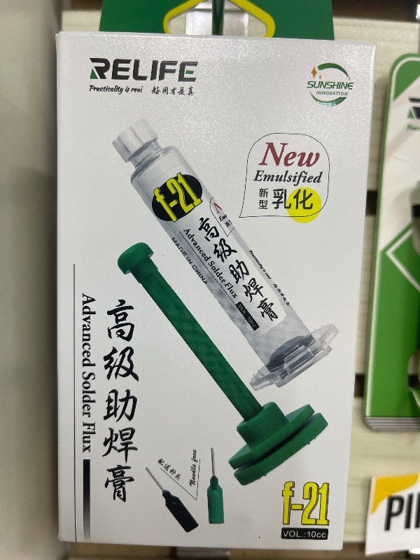 Flux Relife F-21 - Soldadura Profesional con Flujo de Alta Calidad
