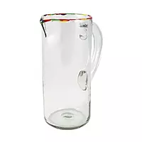 Sobremesa Glass Pitcher w Handle- Multi