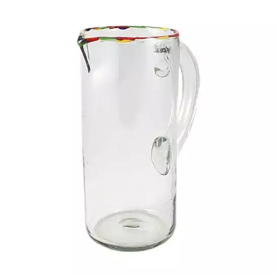 Sobremesa Glass Pitcher w Handle- Multi