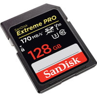 SanDisk 128GB Extreme PRO UHS-I SDXC Memory Card SanDisk 128GB Extreme PRO UHS-I SDXC Memory Card