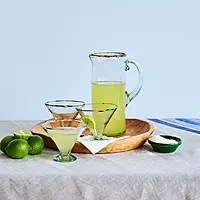 Sobremesa Glass Pitcher w Handle- Multi