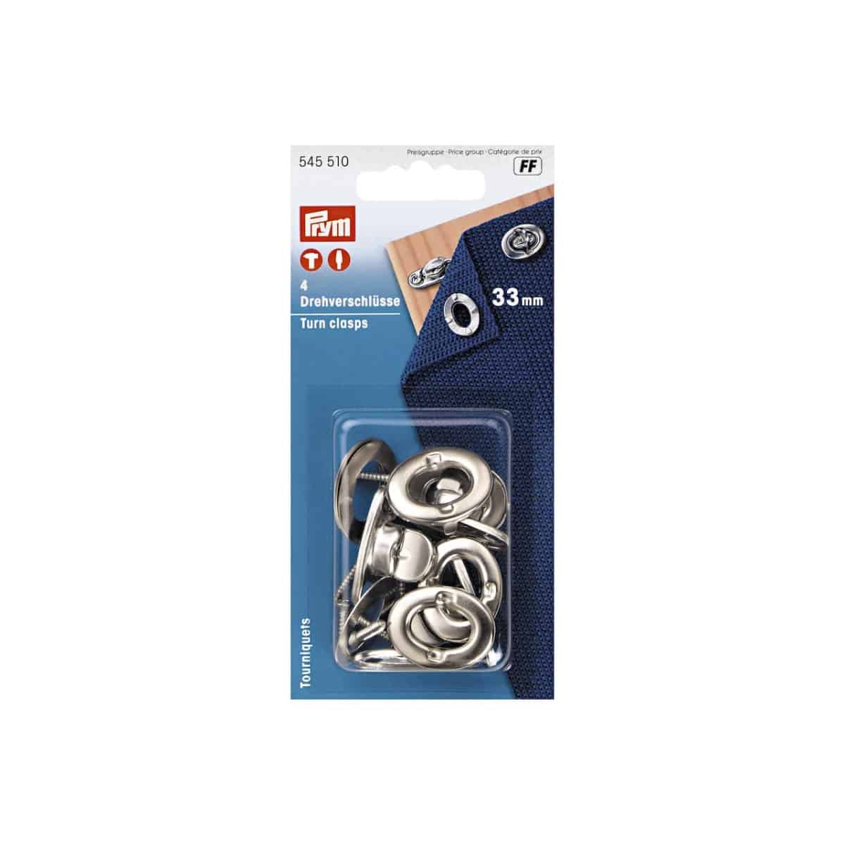 Rondelle con chiusure rotanti 33mm, 11266
