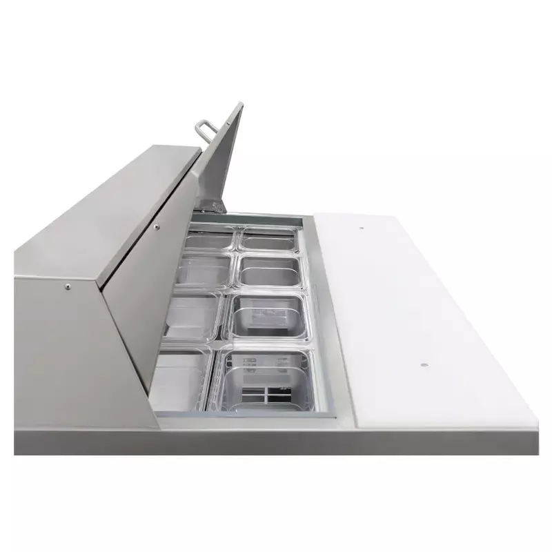 Mesa para ensaladas 1 puerta 7 ft3