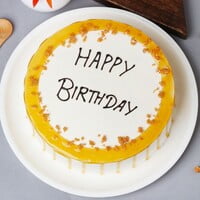 Crunchy Butterscotch Cake