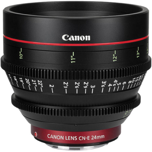 Canon CINE LENS CN-E24MM T1.5 FP X(METER)