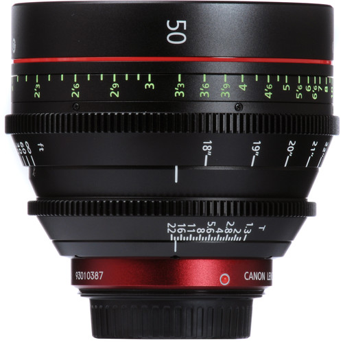 Canon CINE LENS CN-E50MM T1.3 FP X (METER)