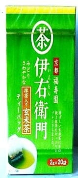 Iemon Genmaicha Tea-bag w/maccha_12/1.4 oz.