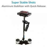 FLYCAM 5000 Stabilizer with Sliding QR Platform, Table Clamp, Arm Brace, and Comfort Arm & Vest