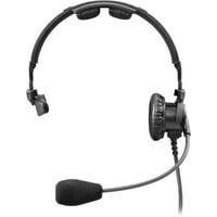 Telex LH-300 Lightweight RTS Single-Sided Broadcast Headset (XLR 5-Pin Male Connector, Dynamic Microphone)