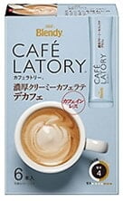 *AGF Blendy Cafe Latory Creamy Cafe Latte Decaf 77g_24/2.1oz