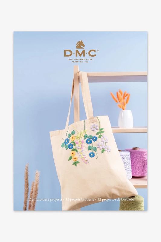 12 progetti di ricamo DMC Cotone Lanato nuovi colori 12 progetti di ricamo DMC Cotone Lanato nuovi colori