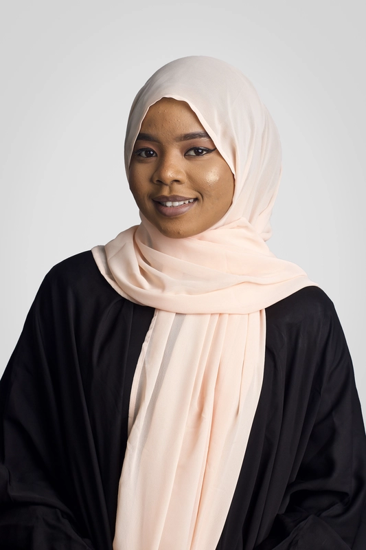 PEACH TEXTURE SCARF