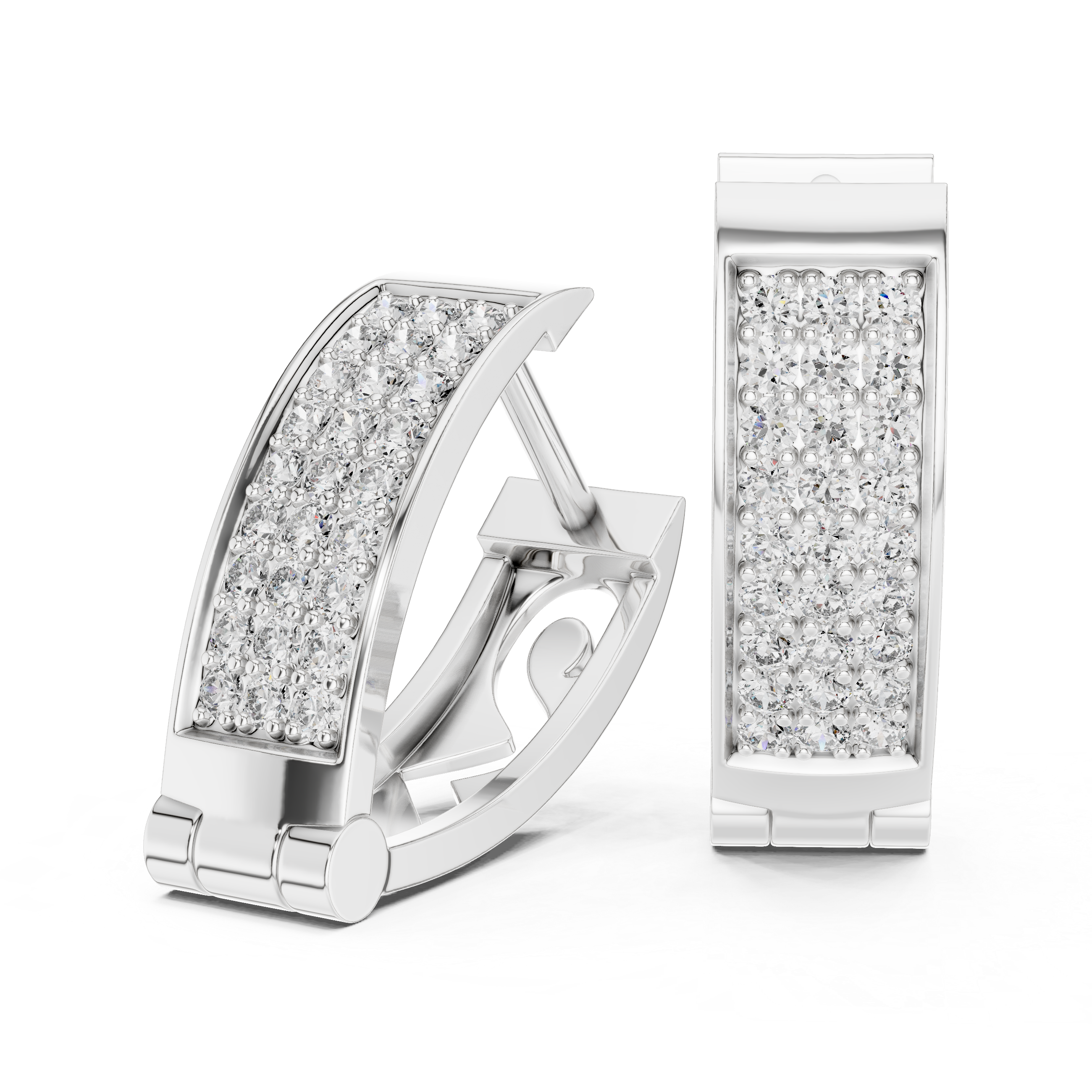 Luminary multi row hoops