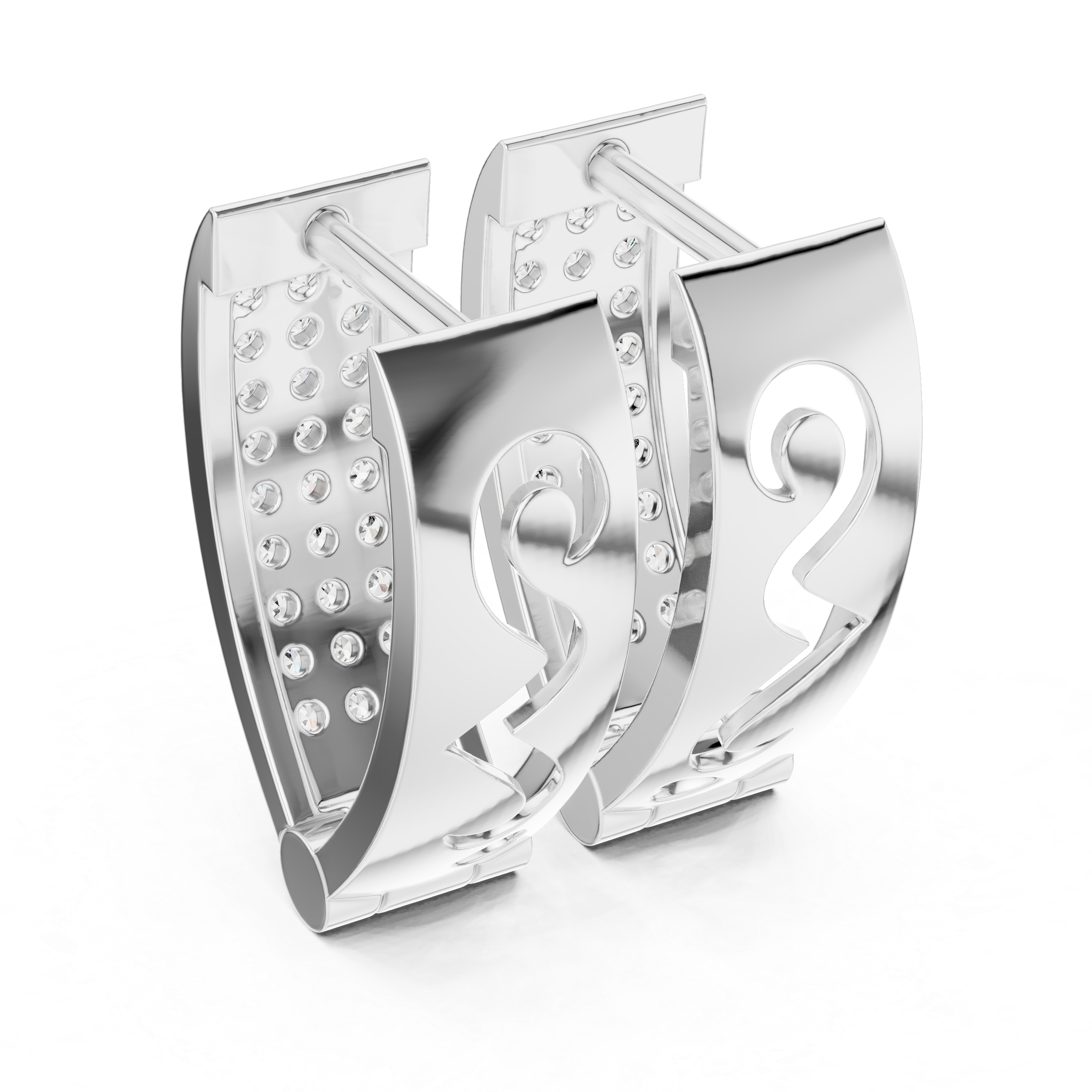 Luminary multi row hoops