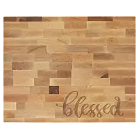 16" x 13" x 1 1/2" Maple Butcher Block Cutting Board