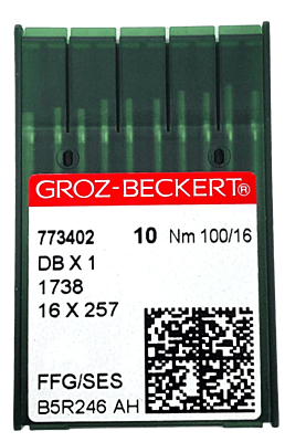 GROZ BECKERT NEEDLE SYSTEM 16X257 BALL POINT GROZ BECKERT NEEDLE SYSTEM 16X257 BALL POINT