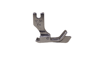 LEFT SWIVEL EDGE GUIDE PRESSER FOOT LEFT SWIVEL EDGE GUIDE PRESSER FOOT